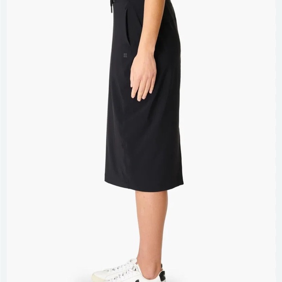 Sweaty Betty Black Midi Pencil Skirt - Picture 1 of 6